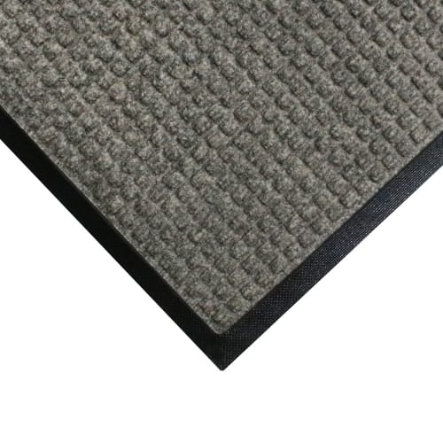 M+A Matting® Waterhog Classic 4x10 Medium Grey, Smooth Backing